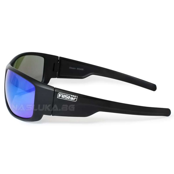 Слънчеви очила Filstar Stream, Blue Мirror/Grey — снимка 3