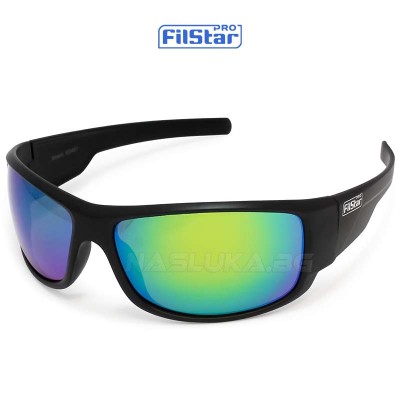 Слънчеви очила Filstar Stream, Green Mirror/Amber