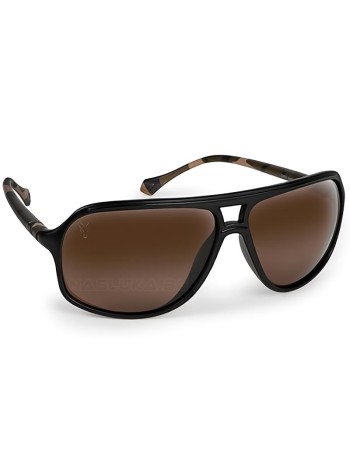 Слъчеви очила Fox Aviator Black Camo, Brown
