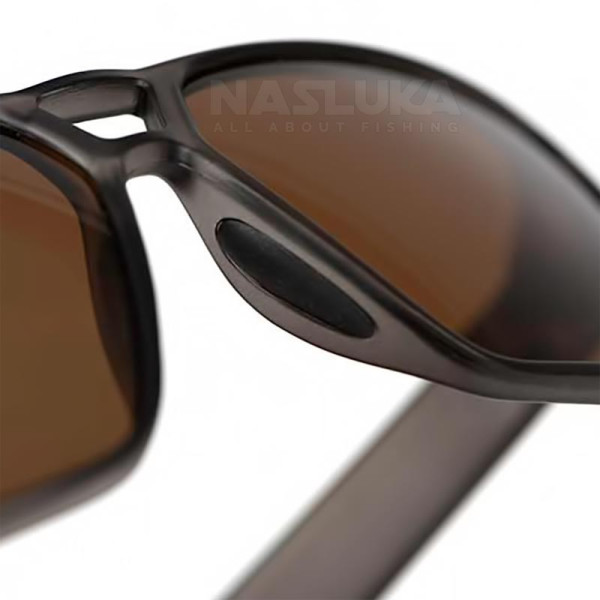 Слънчеви очила Matrix Casual, Frosted Black/Brown — снимка 4