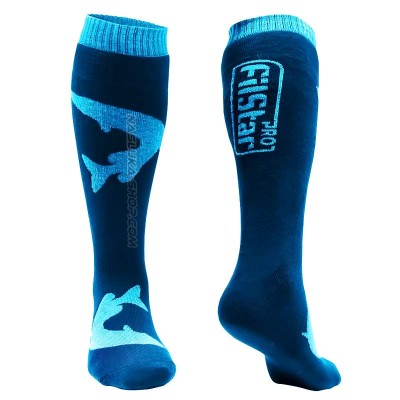 Термочорапи от мерино вълна Filstar Fishing Socks Pike, Blue