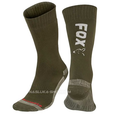 Термочорапи Fox Thermolite Long Socks, Green-Silver