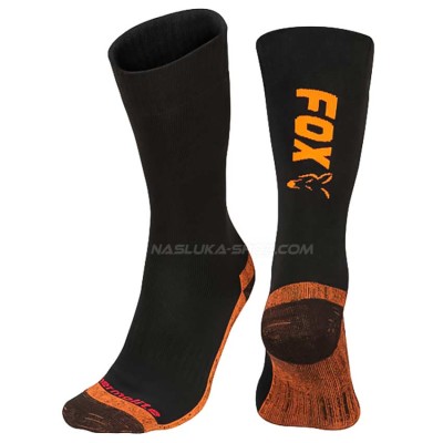 Термочорапи Fox Thermolite Long Socks, Black-Orange
