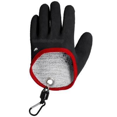 Предпазна ръкавица за риболов на сом Mikado, лява, размер XL