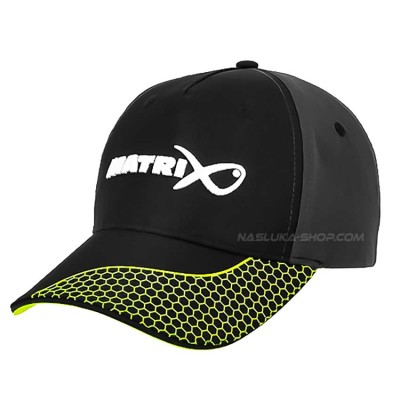 Шапка с козирка Matrix Grey, Lime Baseball Cap