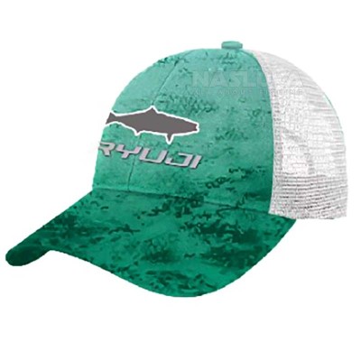 Лятна шапка с козирка Ryuji Performance Cap, Green Sky
