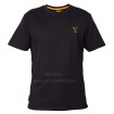 Тениска с къс ръкав Fox Collection T-Shirt Black-Orange