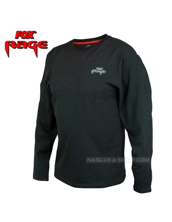 Тениска с дълъг ръкав Fox Rage Long Sleeve Black Marl
