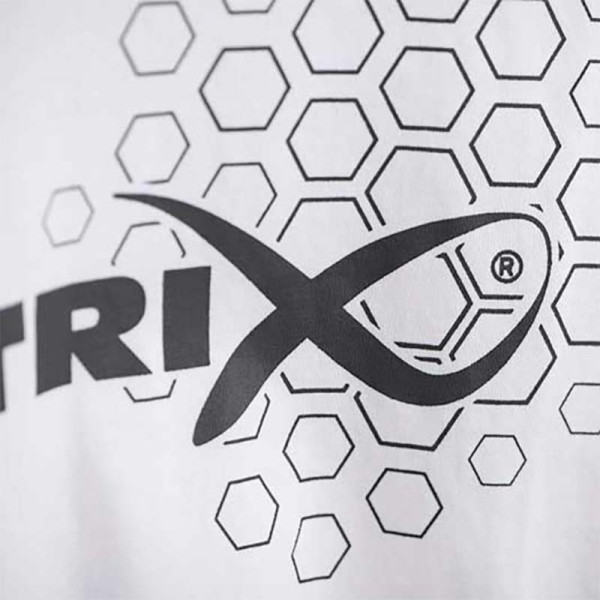 Тениска Matrix Hex Print T-Shirt White — снимка 3