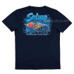 Тениска Salmo Slider T-Shirt Navy