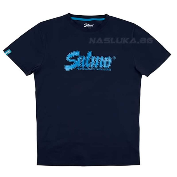 Тениска Salmo Slider T-Shirt Navy — снимка 2