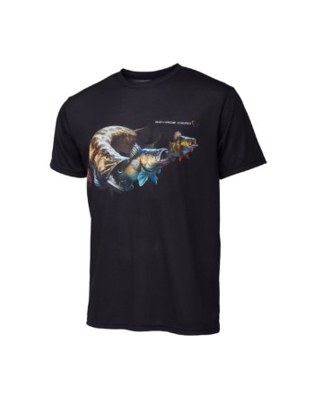 Тениска Savage Gear Cannibal Tee, Black