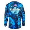 Слънцезащитна блуза FishPro Blue Skin