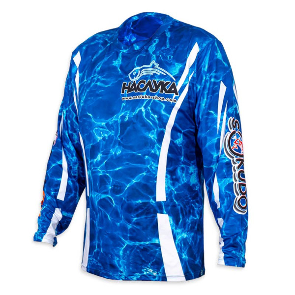 Слънцезащитна блуза Nasluka Sea Blue — снимка 2