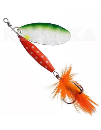 Въртяща блесна Abu Garcia Reflex Red, Ayu