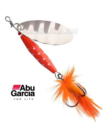Въртяща блесна Abu Garcia Reflex Red, Silver