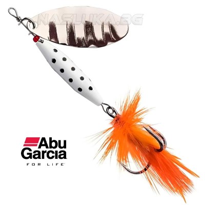 Въртяща блесна Abu Garcia Reflex White, Silver