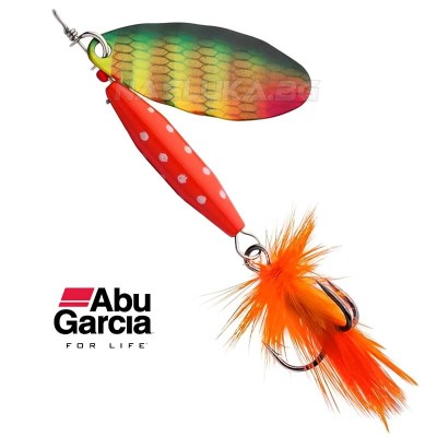 Въртяща блесна Abu Garcia Reflex Red, Yellow Perch