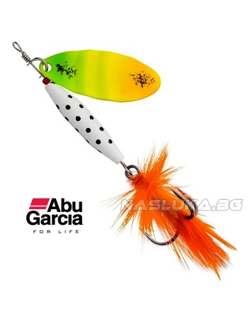 Въртяща блесна Abu Garcia Reflex White, Firetiger