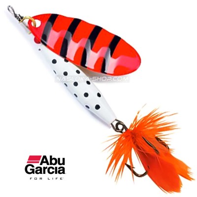 Въртяща блесна Abu Garcia Reflex White, OR
