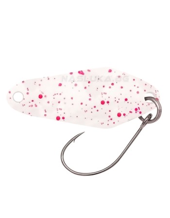 Микроклатушка за пъстърва Chisai 2.2 г, White Splat Pink