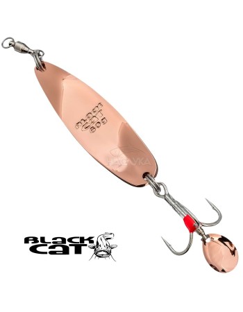 Клатушка за риболов на сом Black Cat Battle River Spoon, Copper