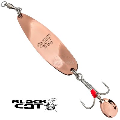 Клатушка за риболов на сом Black Cat Battle River Spoon, Copper