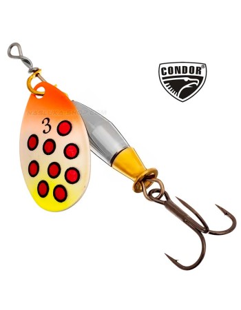 Въртяща блесна Condor Long Cast, цвят S320