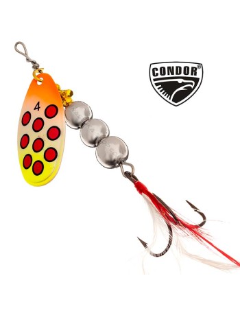 Въртяща блесна Condor Long Fly, цвят S320
