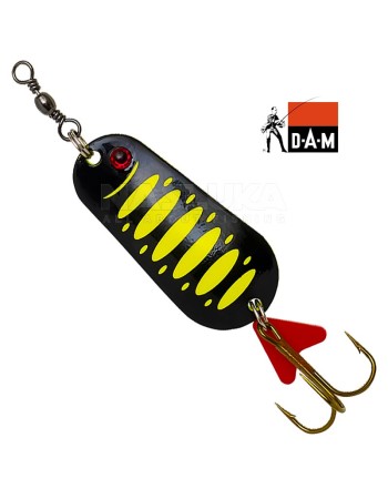 Клатушка DAM FZ Standard Spoon, Fluo Yellow/Black UV