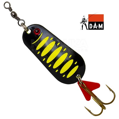 Клатушка DAM FZ Standard Spoon, Fluo Yellow/Black UV
