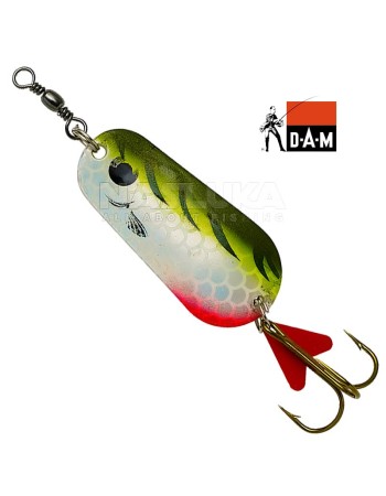 Клатушка DAM FZ Standard Spoon, Olive/Chartreuse Tiger UV