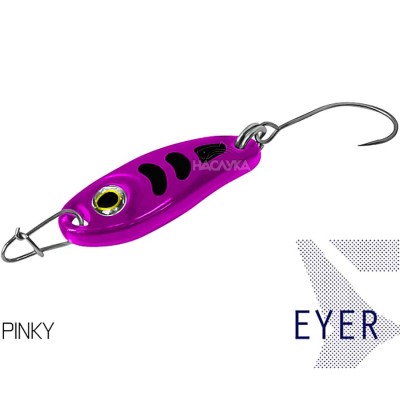 Блесна клатушка за пъстърва Delphin Eyer, Pinky
