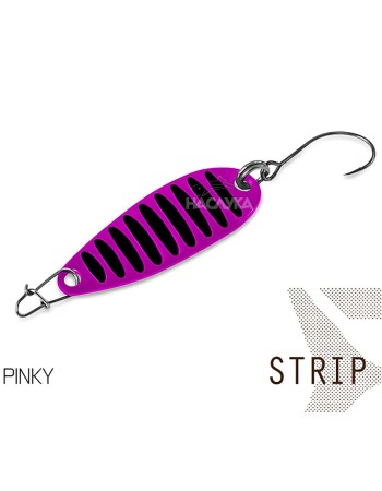 Блесна клатушка за пъстърва Delphin Strip, Pinky