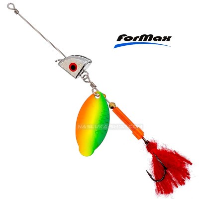 Въртяща блесна за щука Formax Attack Pike, Tiger