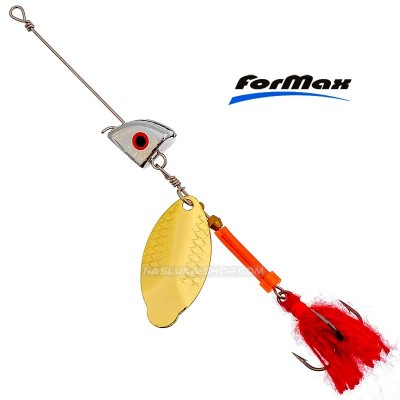 Въртяща блесна за щука Formax Attack Pike, Gold