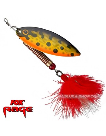 Въртяща блесна Fox Rage Leaf UV Spinners, Pike