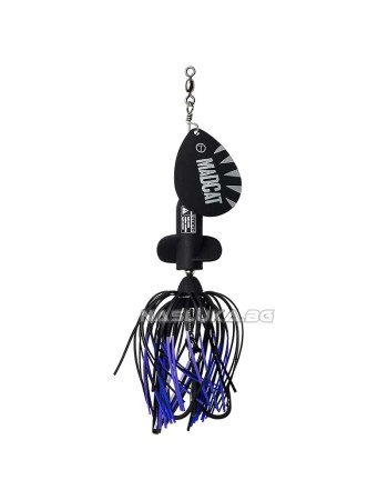 Блесна за сом MadCat A-Static Screaming Spinner, цвят Black Devil