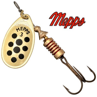 Блесна Mepps Aglia Decore, CU, Noir