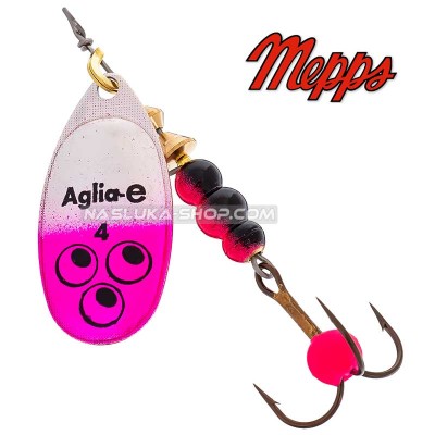 Въртяща блесна Mepps Aglia-E Pink Bright
