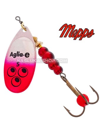Въртяща блесна Mepps Aglia-E Red Bright