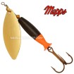 Въртяща блесна Mepps Aglia Long Heavy Black/Orange Gold