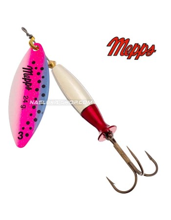 Блесна Mepps Aglia Long Heavy, Rainbow