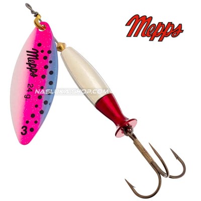 Блесна Mepps Aglia Long Heavy, Rainbow