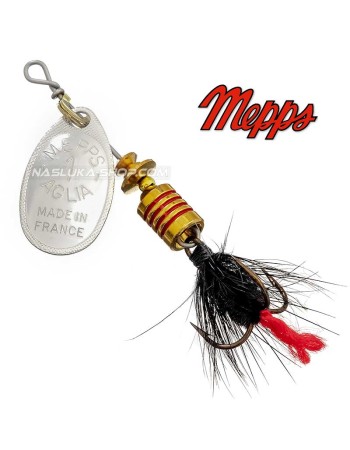 Въртяща блесна Mepps Aglia Mouche, AG BL