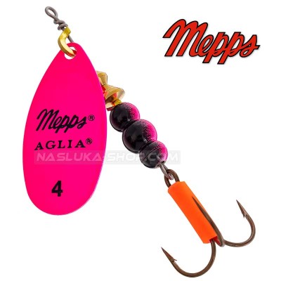 Въртяща блесна Mepps Aglia Fluo Pink