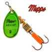 Въртяща блесна Mepps Aglia Platinum Vert