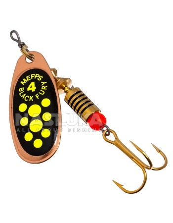 Блесна Mepps Black Fury CU, Pts Chart