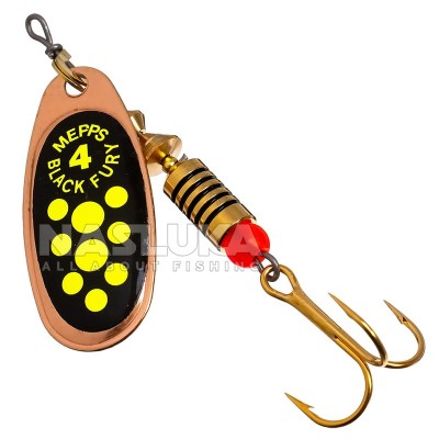 Блесна Mepps Black Fury CU, Pts Chart