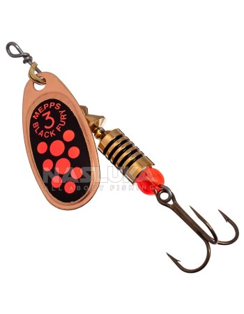 Блесна Mepps Black Fury CU, Pts Rge